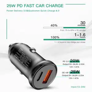 Car Charger 45W PD Dual Port